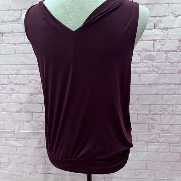 Express purple party top size small petite - Picture 6 of 9